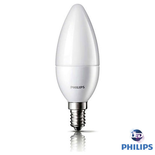 ΛΑΜΠΑ LED PHILIPS E14 ΚΕΡΙ 5,5WATT 520 LUMEN 6500K